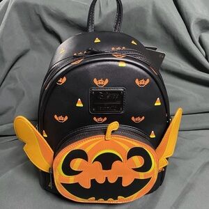 Loungefly Stitch Pumpkin Halloween Mini
Backpack NWT